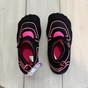 OP Girl's Water Shoes. Pink & Black, New with Tags! size 13/1